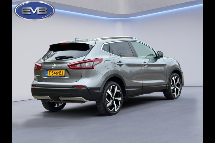 Nissan QASHQAI 1.3 DIG-T 158pk TEKNA + AUTOMAAT, panoramadak, luxe lederen interieur, 360 camera, stoelverwarming