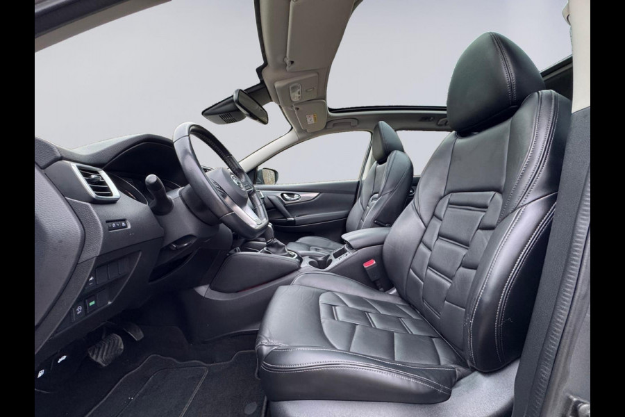 Nissan QASHQAI 1.3 DIG-T 158pk TEKNA + AUTOMAAT, panoramadak, luxe lederen interieur, 360 camera, stoelverwarming