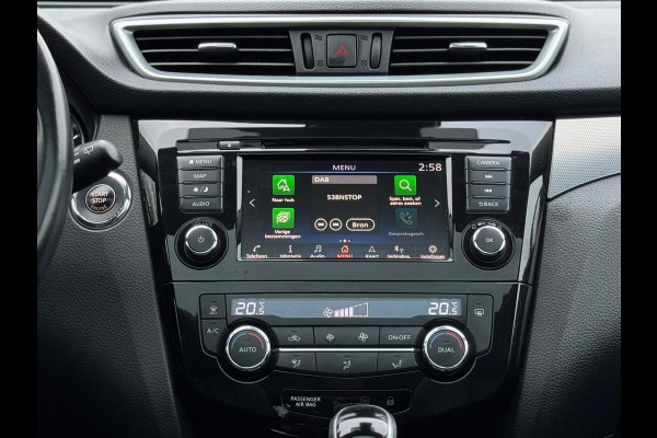 Nissan QASHQAI 1.3 DIG-T 158pk TEKNA + AUTOMAAT, panoramadak, luxe lederen interieur, 360 camera, stoelverwarming
