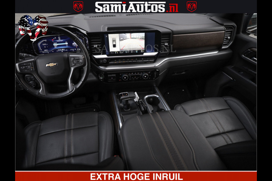 Chevrolet Silverado TWO-TONE COACHWORK | HUD | BLACK EDITION | BOM VOL | PICK UP DODGE RAM | DUBBELE CABINE DC | 5 PERSOONS | GRIJSKENTEKEN |