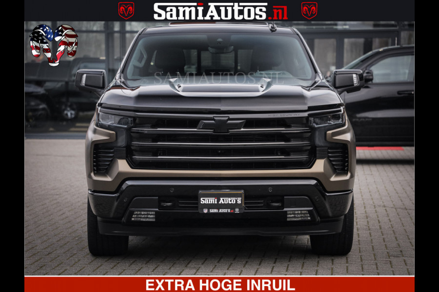 Chevrolet Silverado TWO-TONE COACHWORK | HUD | BLACK EDITION | BOM VOL | PICK UP DODGE RAM | DUBBELE CABINE DC | 5 PERSOONS | GRIJSKENTEKEN |