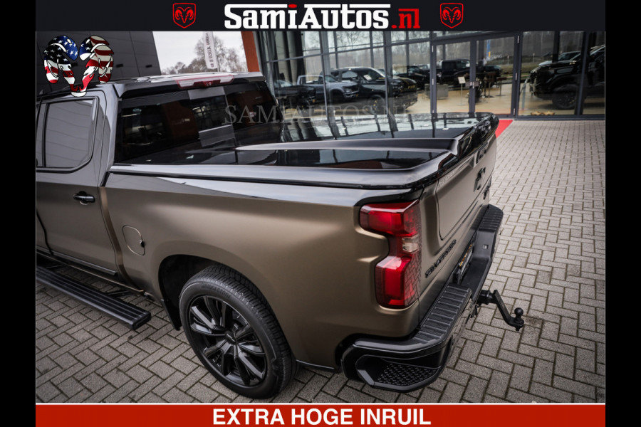 Chevrolet Silverado TWO-TONE COACHWORK | HUD | BLACK EDITION | BOM VOL | PICK UP DODGE RAM | DUBBELE CABINE DC | 5 PERSOONS | GRIJSKENTEKEN |
