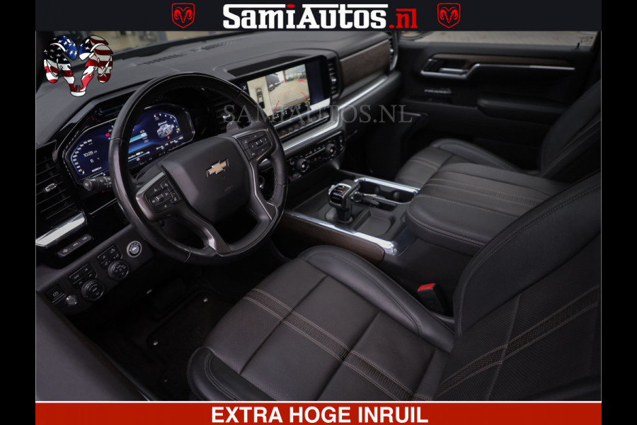 Chevrolet Silverado TWO-TONE COACHWORK | HUD | BLACK EDITION | BOM VOL | PICK UP DODGE RAM | DUBBELE CABINE DC | 5 PERSOONS | GRIJSKENTEKEN |