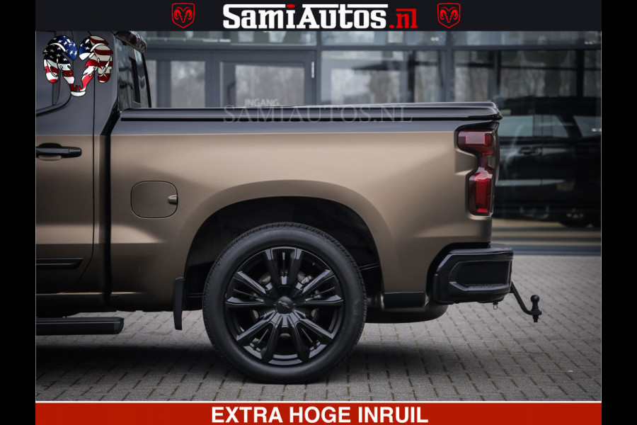 Chevrolet Silverado TWO-TONE COACHWORK | HUD | BLACK EDITION | BOM VOL | PICK UP DODGE RAM | DUBBELE CABINE DC | 5 PERSOONS | GRIJSKENTEKEN |