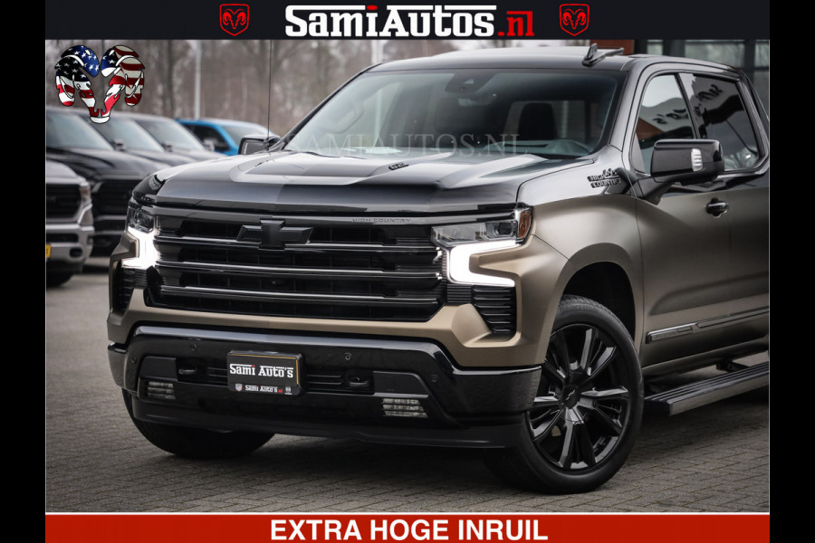 Chevrolet Silverado TWO-TONE COACHWORK | HUD | BLACK EDITION | BOM VOL | PICK UP DODGE RAM | DUBBELE CABINE DC | 5 PERSOONS | GRIJSKENTEKEN |