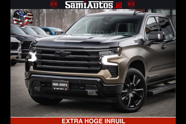 Chevrolet Silverado TWO-TONE COACHWORK | HUD | BLACK EDITION | BOM VOL | PICK UP DODGE RAM | DUBBELE CABINE DC | 5 PERSOONS | GRIJSKENTEKEN |