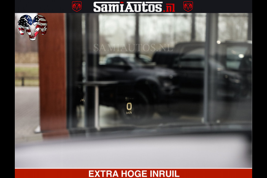 Chevrolet Silverado TWO-TONE COACHWORK | HUD | BLACK EDITION | BOM VOL | PICK UP DODGE RAM | DUBBELE CABINE DC | 5 PERSOONS | GRIJSKENTEKEN |