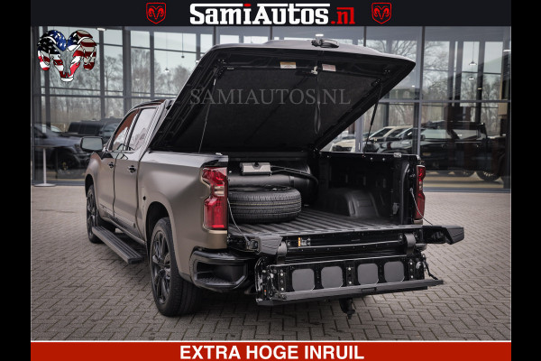 Chevrolet Silverado TWO-TONE COACHWORK | HUD | BLACK EDITION | BOM VOL | PICK UP DODGE RAM | DUBBELE CABINE DC | 5 PERSOONS | GRIJSKENTEKEN |