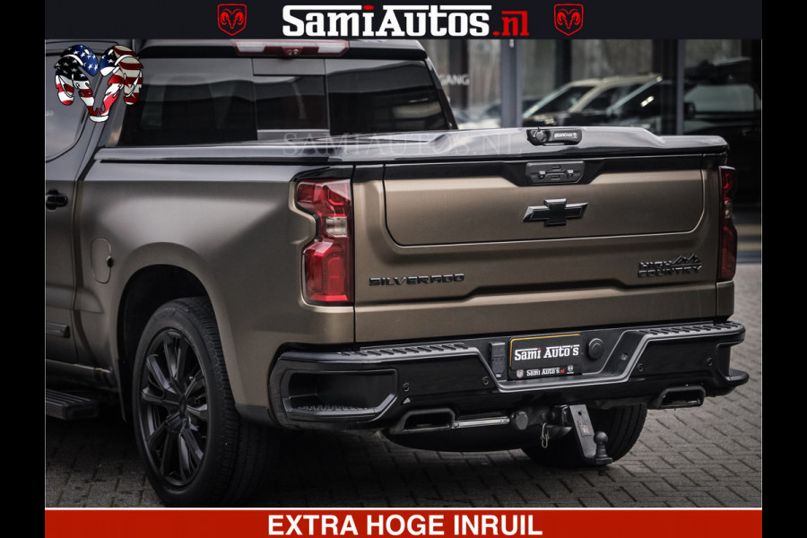Chevrolet Silverado TWO-TONE COACHWORK | HUD | BLACK EDITION | BOM VOL | PICK UP DODGE RAM | DUBBELE CABINE DC | 5 PERSOONS | GRIJSKENTEKEN |