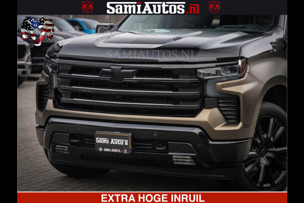 Chevrolet Silverado TWO-TONE COACHWORK | HUD | BLACK EDITION | BOM VOL | PICK UP DODGE RAM | DUBBELE CABINE DC | 5 PERSOONS | GRIJSKENTEKEN |