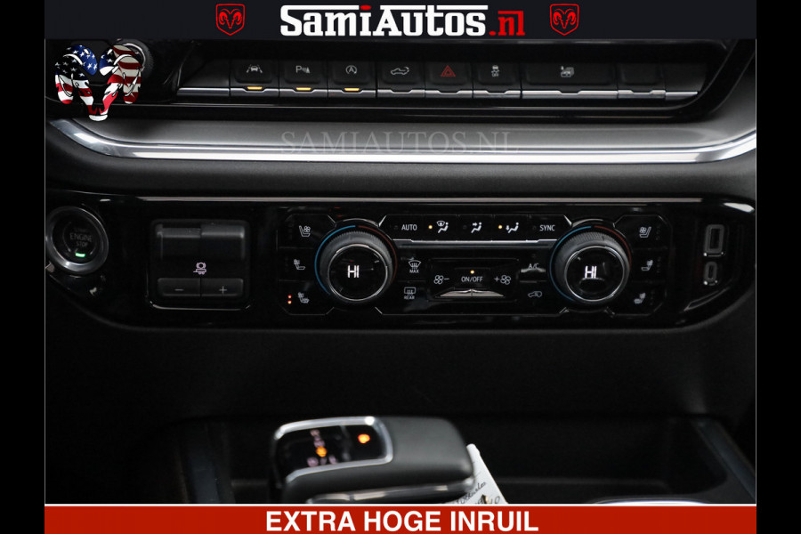 Chevrolet Silverado TWO-TONE COACHWORK | HUD | BLACK EDITION | BOM VOL | PICK UP DODGE RAM | DUBBELE CABINE DC | 5 PERSOONS | GRIJSKENTEKEN |