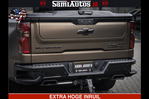 Chevrolet Silverado TWO-TONE COACHWORK | HUD | BLACK EDITION | BOM VOL | PICK UP DODGE RAM | DUBBELE CABINE DC | 5 PERSOONS | GRIJSKENTEKEN |