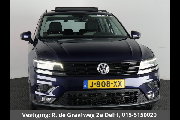 Volkswagen Tiguan 2.0 TSI 4Motion Highline Business R Automaat | 360° Camera | Trekhaak | Vol leer | Stoelverwarming | Schuif-/Kanteldak |