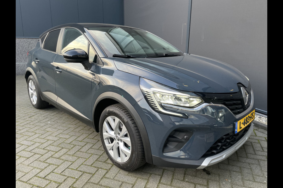 Renault Captur 1.0 TCe 100 Bi-Fuel Business Zen Airco - Cruise control - Parkeersensoren achter - Navigatiesysteem - Bluetooth - Stuur multifunctioneel - Stuur leder - Elektrische ramen - Licht metalen velgen 17 inch - Rijstrooksensor met