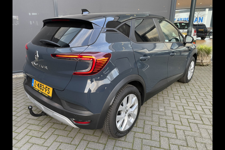 Renault Captur 1.0 TCe 100 Bi-Fuel Business Zen Airco - Cruise control - Parkeersensoren achter - Navigatiesysteem - Bluetooth - Stuur multifunctioneel - Stuur leder - Elektrische ramen - Licht metalen velgen 17 inch - Rijstrooksensor met