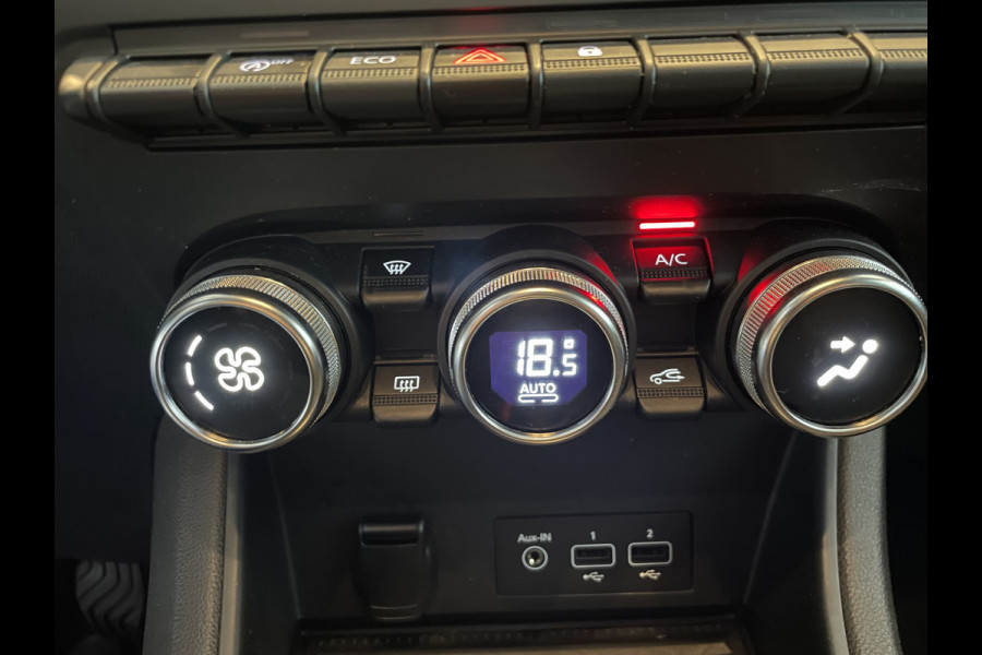 Renault Captur 1.0 TCe 100 Bi-Fuel Business Zen Airco - Cruise control - Parkeersensoren achter - Navigatiesysteem - Bluetooth - Stuur multifunctioneel - Stuur leder - Elektrische ramen - Licht metalen velgen 17 inch - Rijstrooksensor met