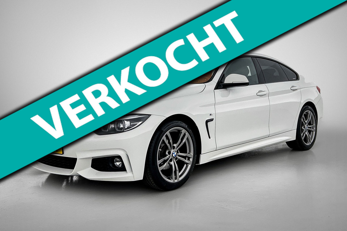 BMW 4 Serie Gran Coupé 420i M-sport Corporate Lease (NL-auto, Carplay, Trekhaak, Navi, Cruise Con, Climate con, etc)