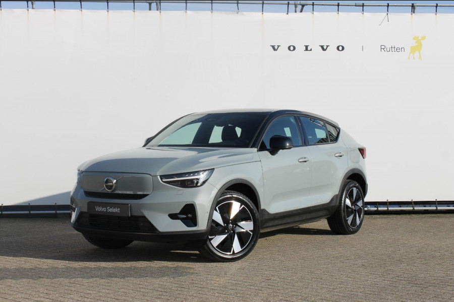 Volvo EC40 Twin Motor Ultra Black Edition 82 kWh Adaptive Cruise control / Blis / 360 graden rondom zichtcamera / Semi elektrisch wegklapbare trekhaak