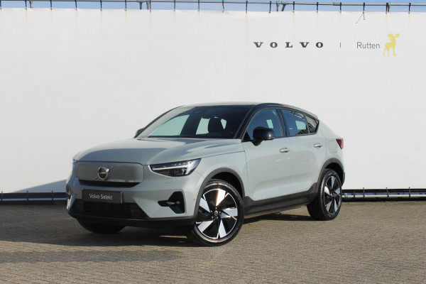 Volvo EC40 Twin Motor Ultra Black Edition 82 kWh Adaptive Cruise control / Blis / 360 graden rondom zichtcamera / Semi elektrisch wegklapbare trekhaak