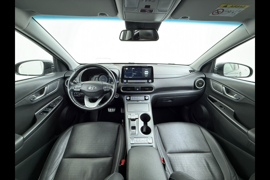 Hyundai Kona EV 64kWh SOH 100% Leer Warmtepomp Camera Adap. Cruise + stop&go Apple Carplay Android Comfort Ecc Pdc Navi Isofix DAB Led Lmv 17" Lane Assist FCA Keyless 1e Eigenaar Origineel Nederlandse Auto € 45.000 nieuw !