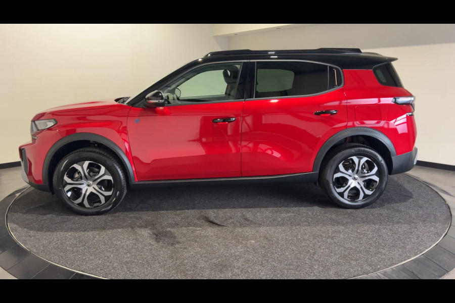 Citroën Ë-C3 Aircross Plus 113pk Comfort Range 44 kWh 11 kw lader | Apple Carplay | Parkeercamera | Zwart dak!