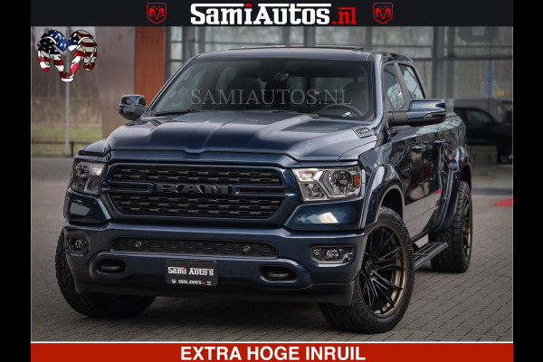 Dodge Ram SPORT | 5.7 V8 4x4 HEMI | PANORAMA DAK | GROOTSCHEM 12 INCH | LPG | Diamond Black Pearl | CREW CAB | DUBBELE CABINE | 5 PERSOONS | DC | VOORRAAD NR 2558 - 6047