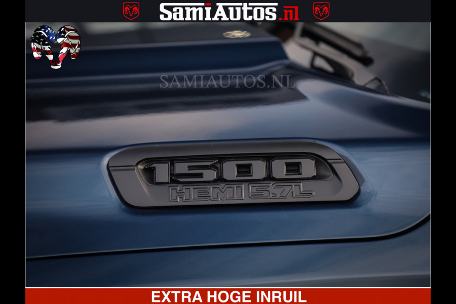 Dodge Ram SPORT | 5.7 V8 4x4 HEMI | PANORAMA DAK | GROOTSCHEM 12 INCH | LPG | Diamond Black Pearl | CREW CAB | DUBBELE CABINE | 5 PERSOONS | DC | VOORRAAD NR 2558 - 6047