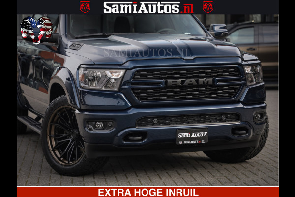 Dodge Ram SPORT | 5.7 V8 4x4 HEMI | PANORAMA DAK | GROOTSCHEM 12 INCH | LPG | Diamond Black Pearl | CREW CAB | DUBBELE CABINE | 5 PERSOONS | DC | VOORRAAD NR 2558 - 6047