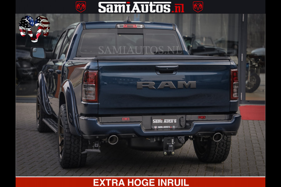 Dodge Ram SPORT | 5.7 V8 4x4 HEMI | PANORAMA DAK | GROOTSCHEM 12 INCH | LPG | Diamond Black Pearl | CREW CAB | DUBBELE CABINE | 5 PERSOONS | DC | VOORRAAD NR 2559 - 3308