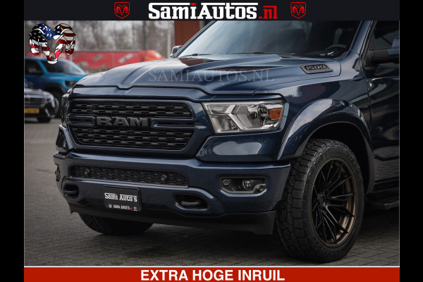 Dodge Ram SPORT | 5.7 V8 4x4 HEMI | PANORAMA DAK | GROOTSCHEM 12 INCH | LPG | Diamond Black Pearl | CREW CAB | DUBBELE CABINE | 5 PERSOONS | DC | VOORRAAD NR 2556 - 6053