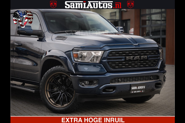 Dodge Ram SPORT | 5.7 V8 4x4 HEMI | PANORAMA DAK | GROOTSCHEM 12 INCH | LPG | Diamond Black Pearl | CREW CAB | DUBBELE CABINE | 5 PERSOONS | DC | VOORRAAD NR 2556 - 6053