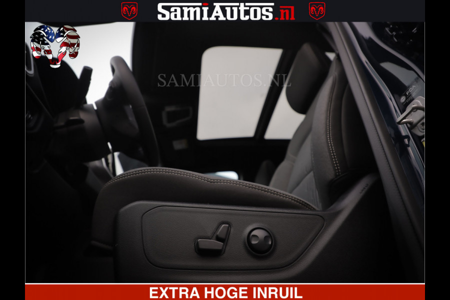 Dodge Ram SPORT | 5.7 V8 4x4 HEMI | PANORAMA DAK | GROOTSCHEM 12 INCH | LPG | Patriot Blue CREW CAB | DUBBELE CABINE | 5 PERSOONS | DC | VOORRAAD NR 2560 - 3327