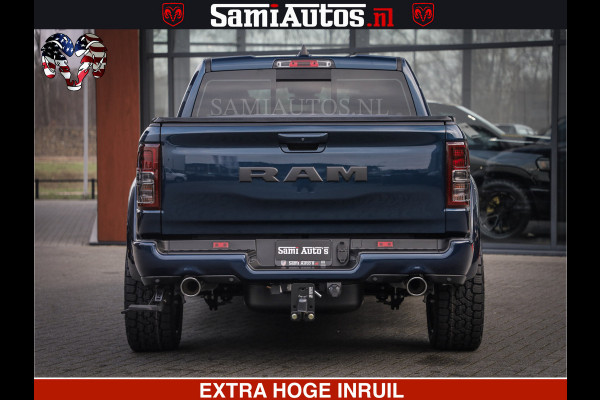 Dodge Ram SPORT | 5.7 V8 4x4 HEMI | PANORAMA DAK | GROOTSCHEM 12 INCH | LPG | Patriot Blue | CREW CAB | DUBBELE CABINE | 5 PERSOONS | DC | VOORRAAD NR 2555 - 3325