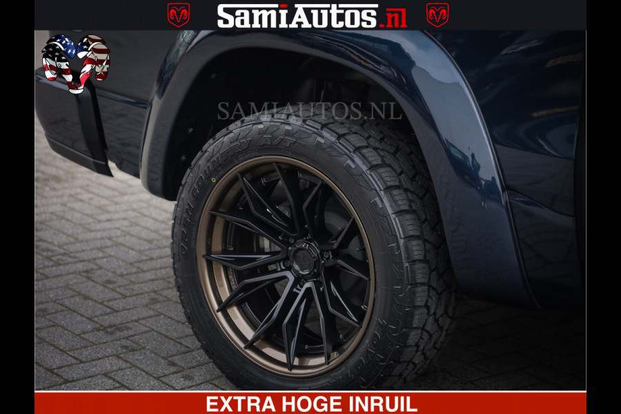 Dodge Ram SPORT | 5.7 V8 4x4 HEMI | PANORAMA DAK | GROOTSCHEM 12 INCH | LPG | Patriot Blue | CREW CAB | DUBBELE CABINE | 5 PERSOONS | DC | VOORRAAD NR 2555 - 3325