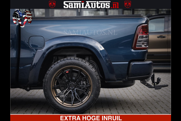 Dodge Ram SPORT | 5.7 V8 4x4 HEMI | PANORAMA DAK | GROOTSCHEM 12 INCH | LPG | Patriot Blue | CREW CAB | DUBBELE CABINE | 5 PERSOONS | DC | VOORRAAD NR 2555 - 3325