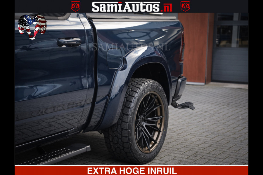 Dodge Ram SPORT | 5.7 V8 4x4 HEMI | PANORAMA DAK | GROOTSCHEM 12 INCH | LPG | Patriot Blue | CREW CAB | DUBBELE CABINE | 5 PERSOONS | DC | VOORRAAD NR 2555 - 3325