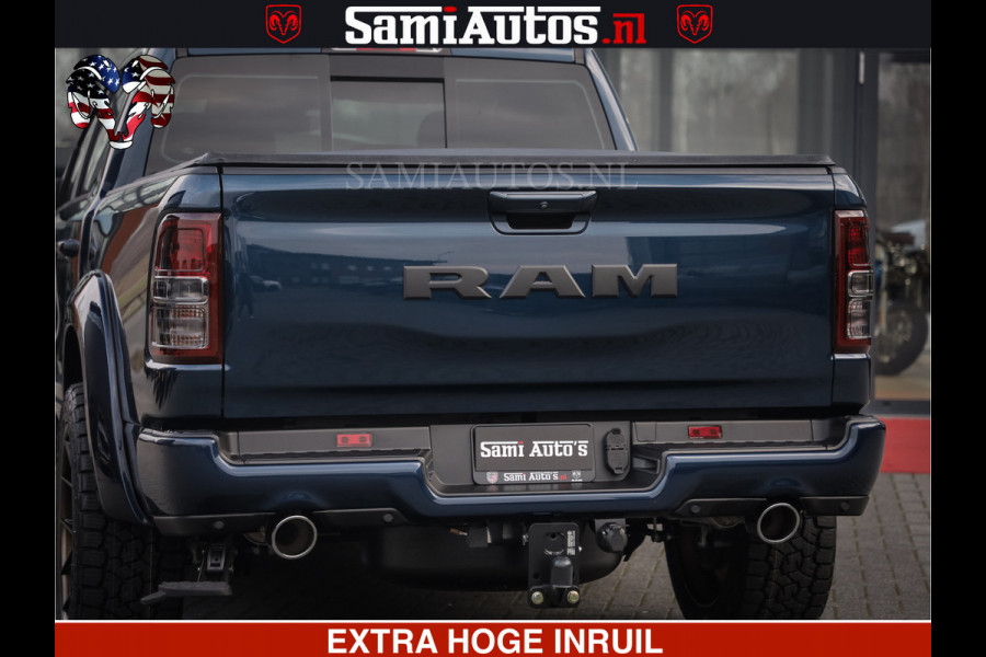 Dodge Ram SPORT | 5.7 V8 4x4 HEMI | PANORAMA DAK | GROOTSCHEM 12 INCH | LPG | Patriot Blue | CREW CAB | DUBBELE CABINE | 5 PERSOONS | DC | VOORRAAD NR 2555 - 3325