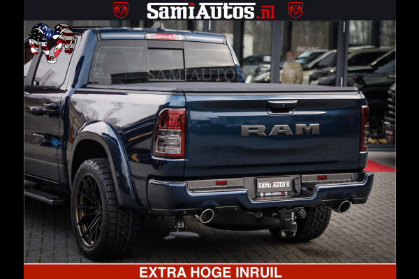 Dodge Ram SPORT | 5.7 V8 4x4 HEMI | PANORAMA DAK | GROOTSCHEM 12 INCH | LPG | Patriot Blue | CREW CAB | DUBBELE CABINE | 5 PERSOONS | DC | VOORRAAD NR 2555 - 3325