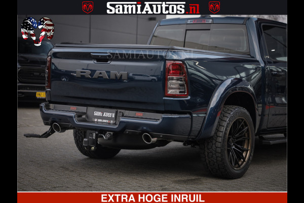 Dodge Ram SPORT | 5.7 V8 4x4 HEMI | PANORAMA DAK | GROOTSCHEM 12 INCH | LPG | Patriot Blue | CREW CAB | DUBBELE CABINE | 5 PERSOONS | DC | VOORRAAD NR 2555 - 3325
