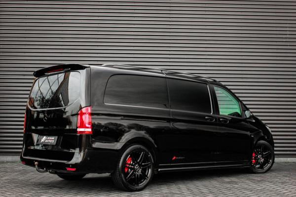 Mercedes-Benz Vito 190PK EXTRA LANG JB- EDITION FULL BLACK / AMG / SPOILER / VERLAGINGSVEREN / NAVIGATIE / SIDE- BARS / FULL / NAV