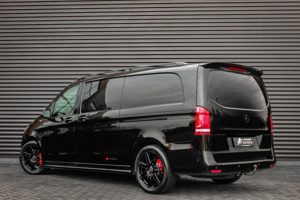 Mercedes-Benz Vito 190PK EXTRA LANG JB- EDITION FULL BLACK / AMG / SPOILER / VERLAGINGSVEREN / NAVIGATIE / SIDE- BARS / FULL / NAV