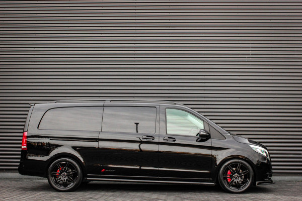Mercedes-Benz Vito 190PK EXTRA LANG JB- EDITION FULL BLACK / AMG / SPOILER / VERLAGINGSVEREN / NAVIGATIE / SIDE- BARS / FULL / NAV