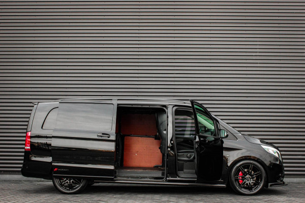 Mercedes-Benz Vito 190PK EXTRA LANG JB- EDITION FULL BLACK / AMG / SPOILER / VERLAGINGSVEREN / NAVIGATIE / SIDE- BARS / FULL / NAV