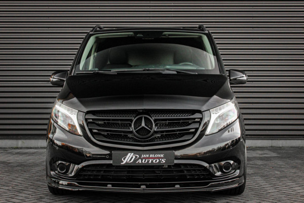 Mercedes-Benz Vito 190PK EXTRA LANG JB- EDITION FULL BLACK / AMG / SPOILER / VERLAGINGSVEREN / NAVIGATIE / SIDE- BARS / FULL / NAV