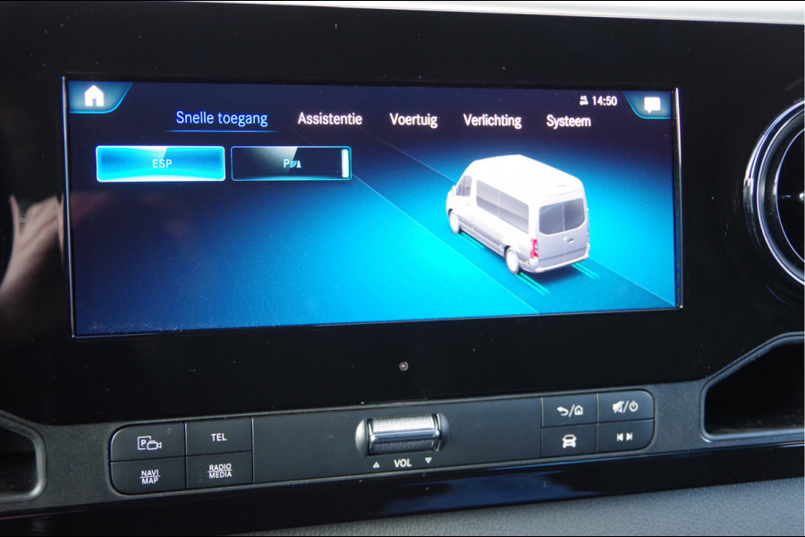 Mercedes-Benz Sprinter 319 3.0 CDI V6 L2H2 AUT. LED, LUCHTVERING, MBUX 10'', 360 CAMERA, STOELVERWARMING, CRUISE, CLIMA, PARKEERSENSOREN