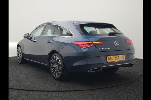 Mercedes-Benz CLA-Klasse Shooting Brake 250 e Progressive Plug In Hybrid 218pk Dealer O.H. PHEV | Adaptive Cruise | 360 Camera | Lederen Sportstoelen Massage & Memory | Widescreen Navi | Sfeerverlichting | Stoelen & Stuur Verwarmd | Apple Carplay | Navigatie | DAB |