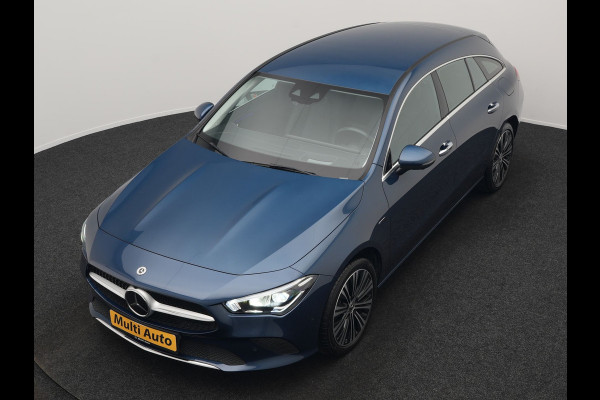 Mercedes-Benz CLA-Klasse Shooting Brake 250 e Progressive Plug In Hybrid 218pk Dealer O.H. PHEV | Adaptive Cruise | 360 Camera | Lederen Sportstoelen Massage & Memory | Widescreen Navi | Sfeerverlichting | Stoelen & Stuur Verwarmd | Apple Carplay | Navigatie | DAB |