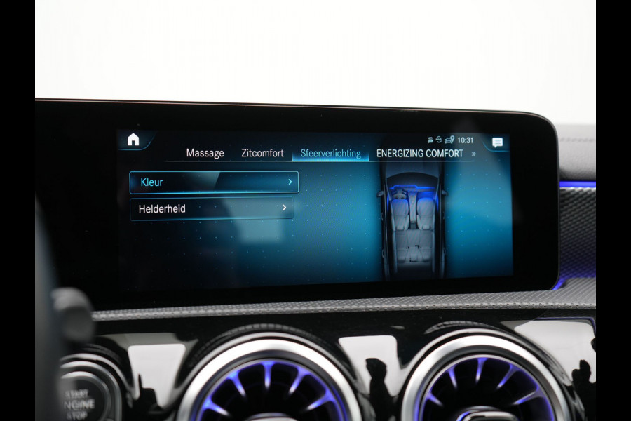 Mercedes-Benz CLA-Klasse Shooting Brake 250 e Progressive Plug In Hybrid 218pk Dealer O.H. PHEV | Adaptive Cruise | 360 Camera | Lederen Sportstoelen Massage & Memory | Widescreen Navi | Sfeerverlichting | Stoelen & Stuur Verwarmd | Apple Carplay | Navigatie | DAB |