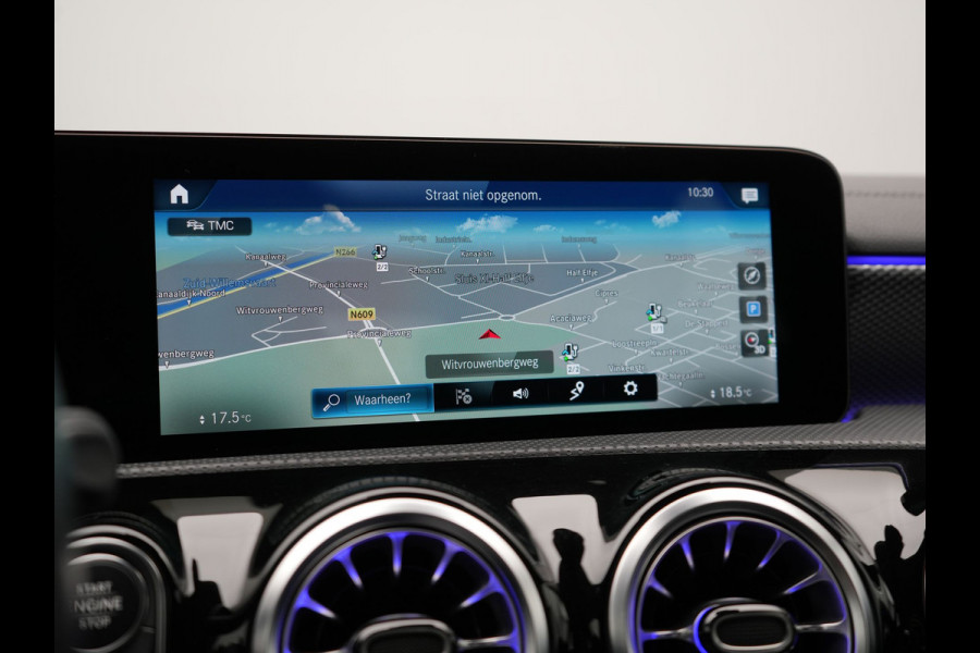 Mercedes-Benz CLA-Klasse Shooting Brake 250 e Progressive Plug In Hybrid 218pk Dealer O.H. PHEV | Adaptive Cruise | 360 Camera | Lederen Sportstoelen Massage & Memory | Widescreen Navi | Sfeerverlichting | Stoelen & Stuur Verwarmd | Apple Carplay | Navigatie | DAB |