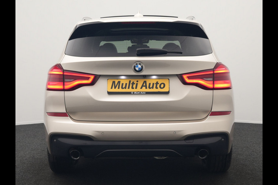 BMW X3 xDrive30e M Sport Plug In Hybrid 293pk Dealer O.H PHEV | Trekhaak Af Fabriek | Panodak | Adaptive Cruise | 360 Camera | Head Up | Sportstoelen Memory & Verwarmd | Harman & Kardon | Keyless | Apple Carplay | Virtual | Navigatie | DAB |